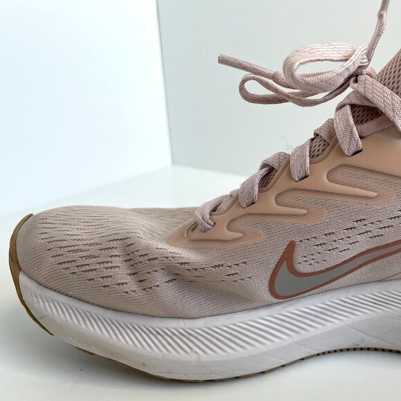 Nike Zoom Winflo 7 Barely Rose Womens Running Sneakers Size 6.5 CJ0302-601 - Picture 5 of 10